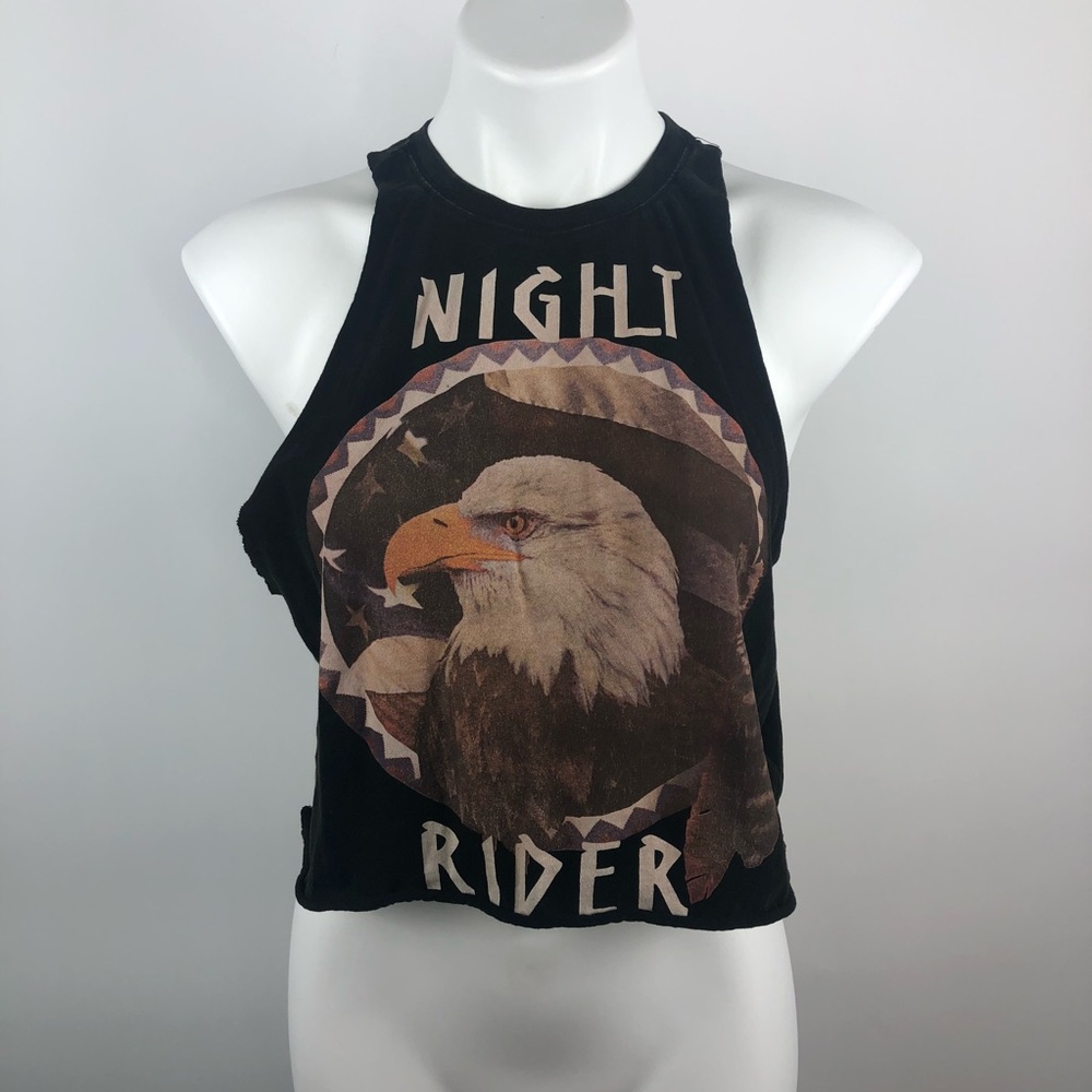 American Eagle Night Rider Crop Top